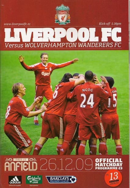 Liverpool FC v Wolverhampton Wanderers FC